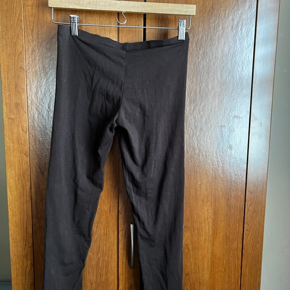 NWT Aritzia Talula Brown cropped Leggings Sz Medium - Picture 3 of 7